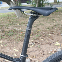 Cross-border bicycle accessories TOSEEK carbon fiber mountain bike road bike seat tube seat post seat tube rear floating 3K twill