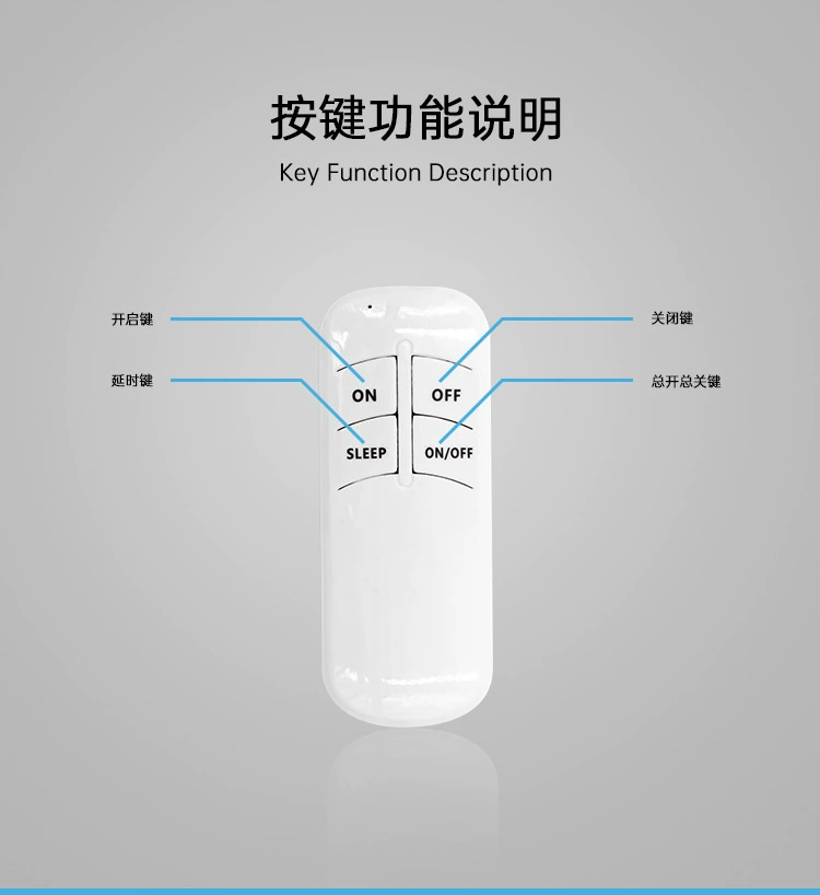 Wireless switch key, ceiling light, digital smart lights, wire control, remote control, 220v