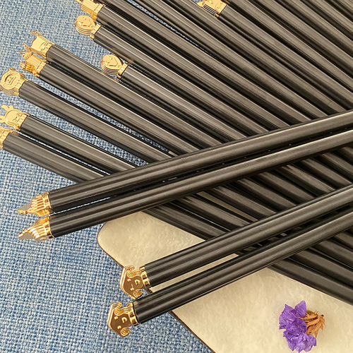 Alloy Chopsticks Wholesale PPS High-Temperature Resistant High-End Set Japanese Sushi Chopsticks Non-Slip Household Public Chopsticks One Box Drop Shipping