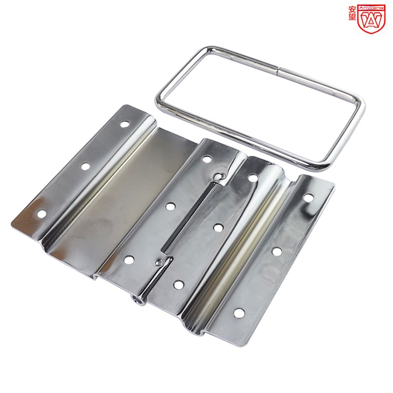 100 * 132 bisagras de soporte de tamaño grande bisagras de aluminio portátil caja de herramientas bisagras accesorios de caja de aviones