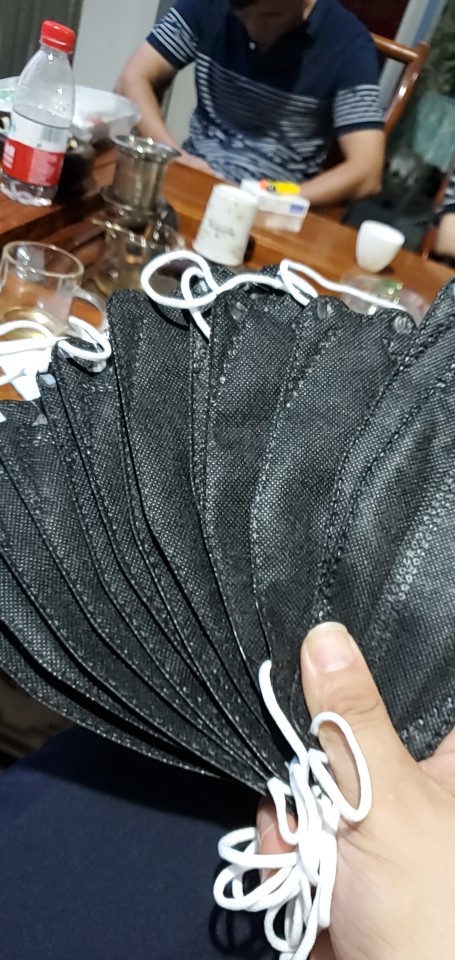 全自動KF94柳葉型魚型韓國口罩機 正規廠家