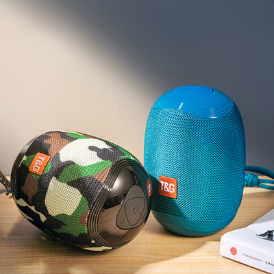 跨境新款蓝牙音箱TG529彩蛋小音响无线插卡便携礼品蓝牙音箱布艺