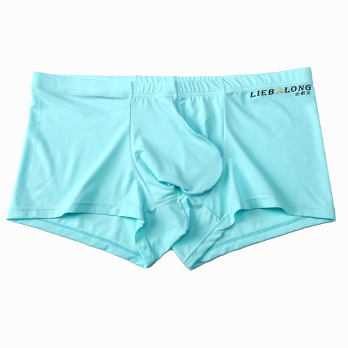 Hunter Tyrannosaurus men's underwear ice silk boxer briefs men's double-layer convex large bag sexy boxer briefs men's underwear