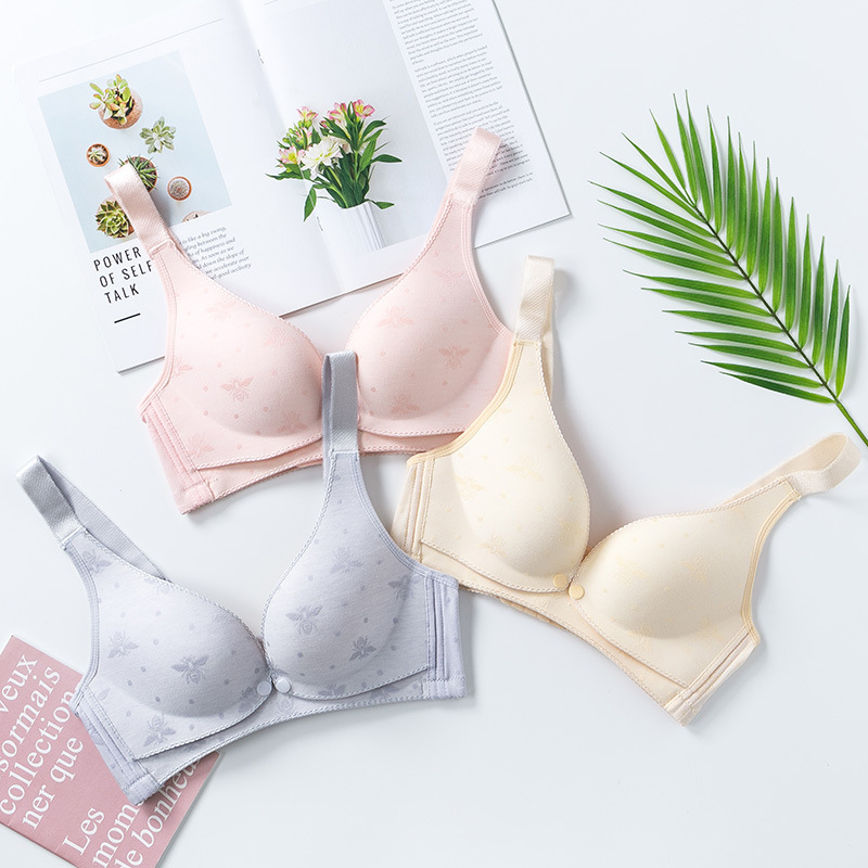 光面哺乳胸罩睡眠塑型功能型传统型调整型无钢圈文胸|ms