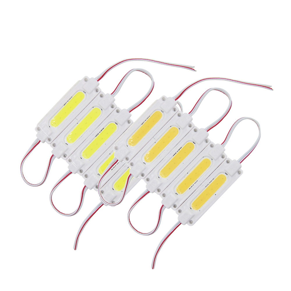 Led12 V módulo LED de ahorro de energía fuente de luz paso palabra luz publicidad caja de luz de inyección impermeable al por mayor COB