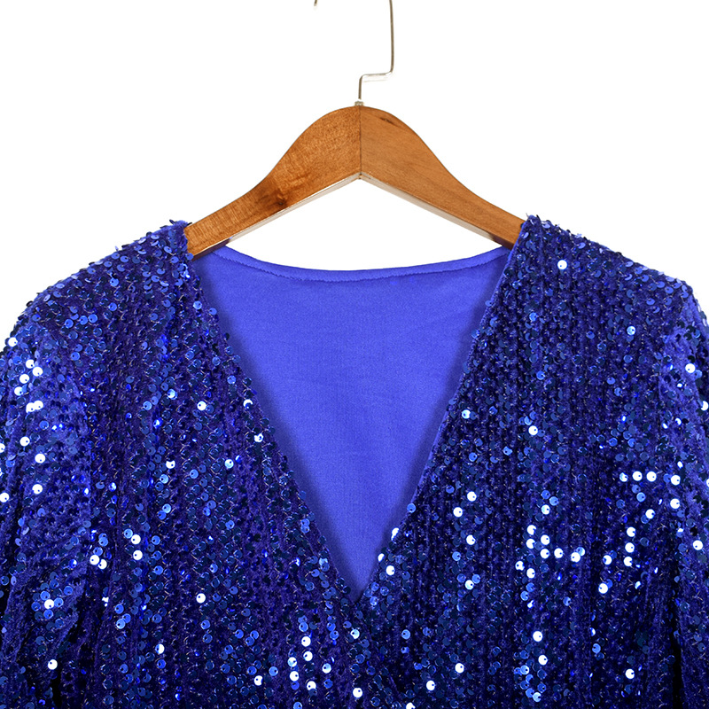 autumn casual sequin cardigan  NSKL19063