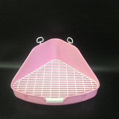 Manufacturer wholesale triangular extra large rabbit toilet anti-urinary design can fix extra large squirrel toilet
