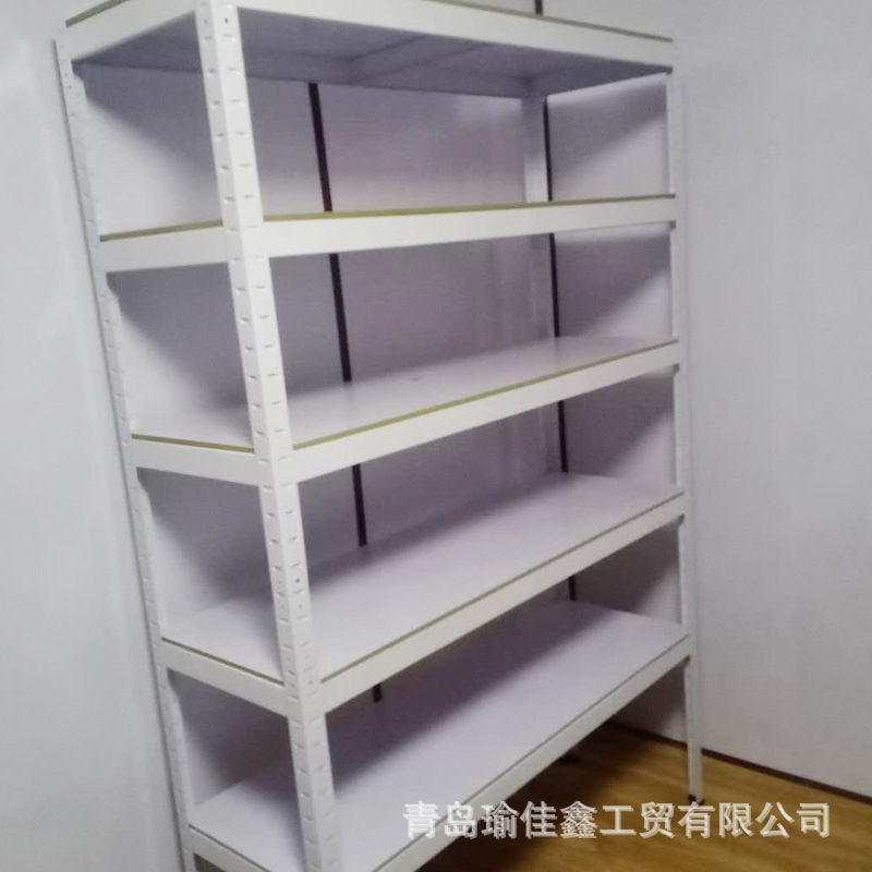 货架展示架便利店小卖部单面货柜全钢洞板零食架子