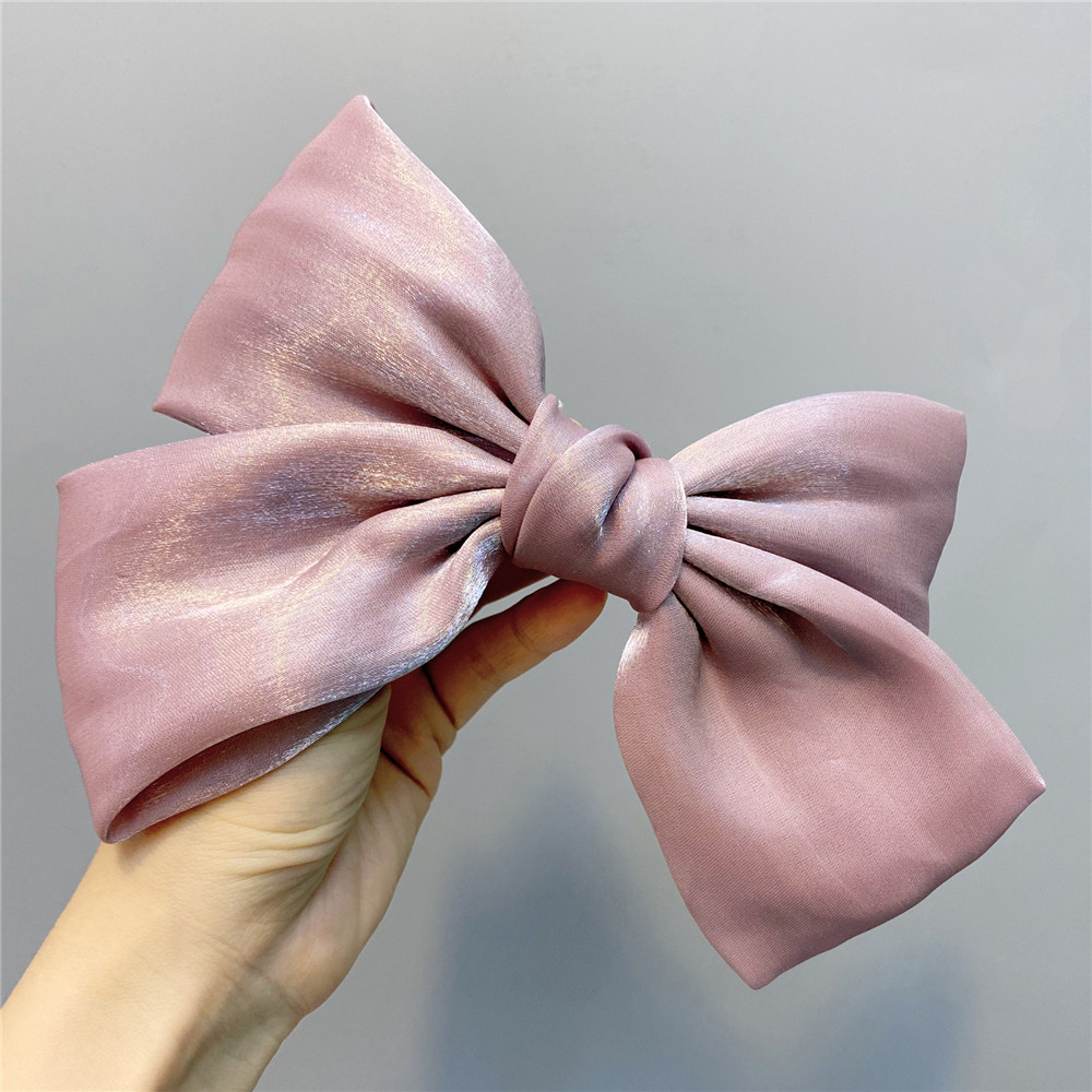 Organza Bow Sweet Hairpin display picture 1