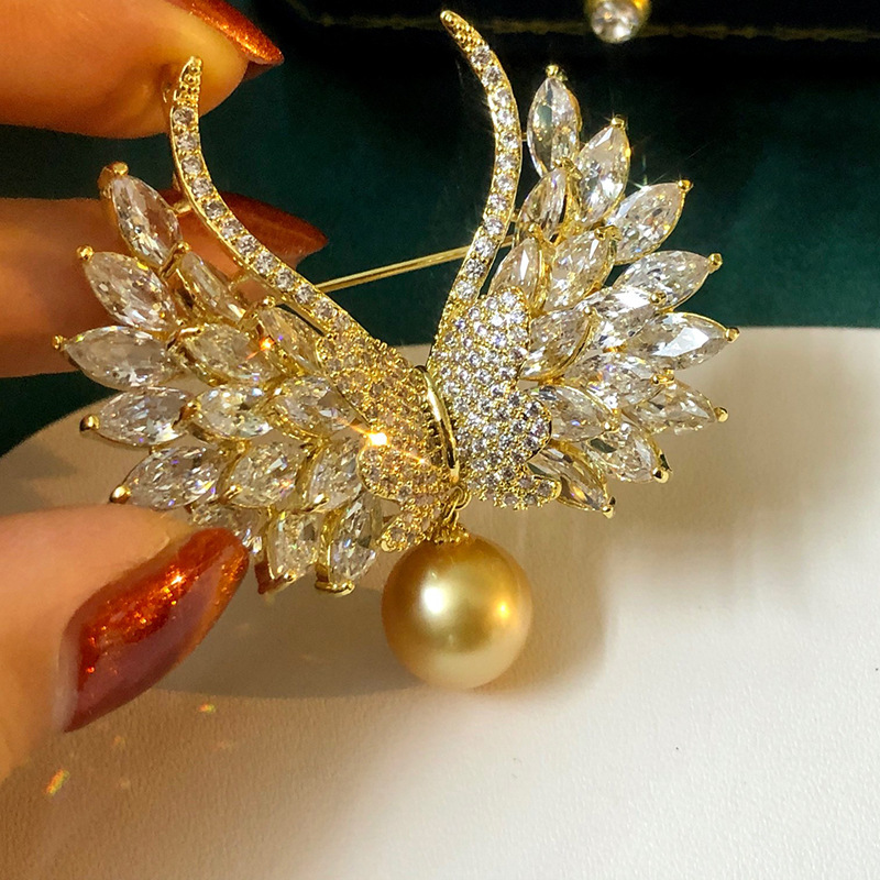 Übergrouss Emaille Blummen Statement Armband Fir Dammen_voghion.com