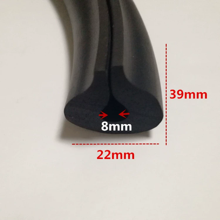 Резиновая полоса C-типа U-образная Резиновая полоса вибрирующий экран Резиновая полоса демпфирующая уплотнительная лента