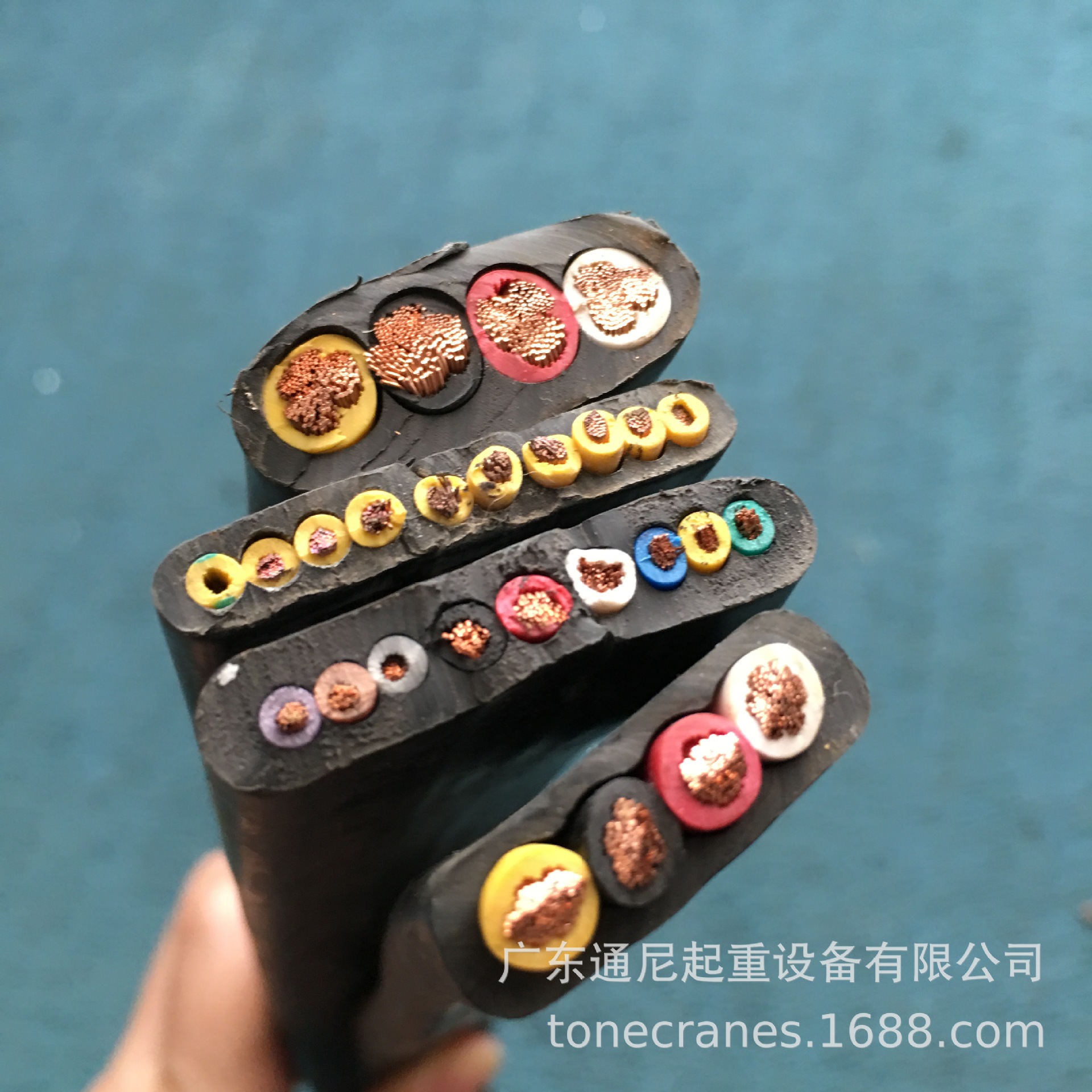 热销推荐 1.5mm2×8C 控制扁电缆线