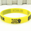 Blue Police Black Lives Matter Silicone Silicone Bracelet Related Poly Protective Protocol