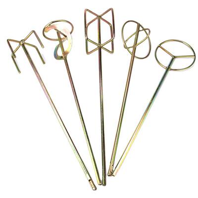 方柄 六角柄 圆头柄水钻机搅拌杆方四坑六角搅灰杆 电钻搅拌杆|ru