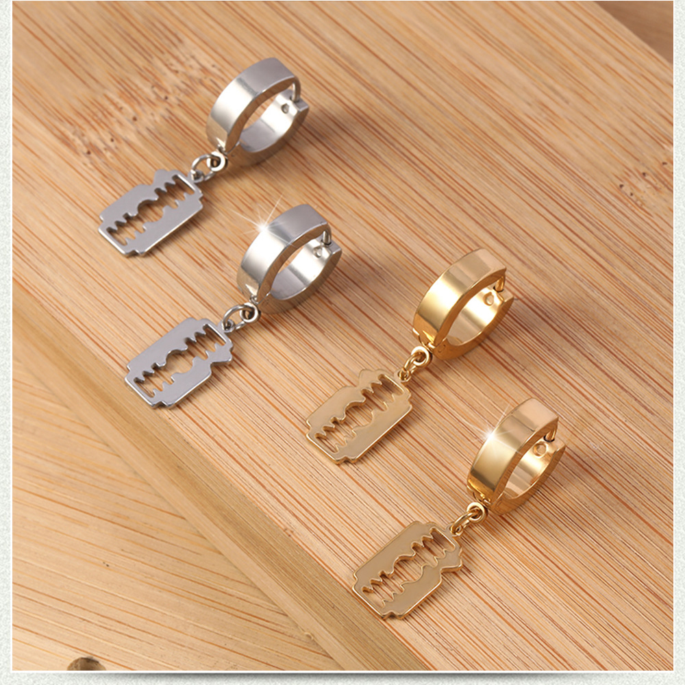 1 Piece Quantity 1 Piece Casual Geometric Metal Men's Earrings