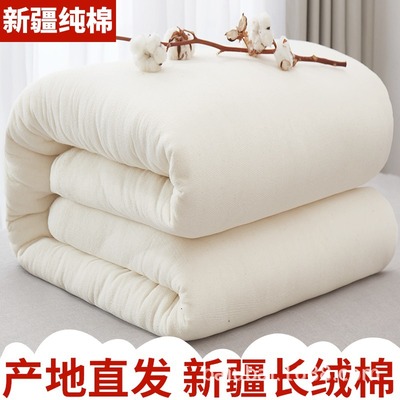 新疆棉花被宿舍床垫棉絮被子加厚褥子冬被保暖棉被芯厂家批发