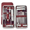 Cosmetic manicure tools set for manicure for nails, 19 pieces, wholesale