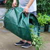Amazon 120L garden deciduous bag garden garbage bag weeds collecting tree leaf bag PP film waterproof woven bag