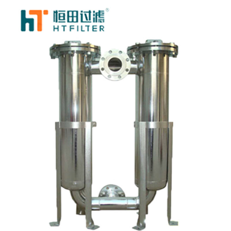 恒田厂家直供 涂料油漆过滤器规格齐全袋式双联切换过滤器