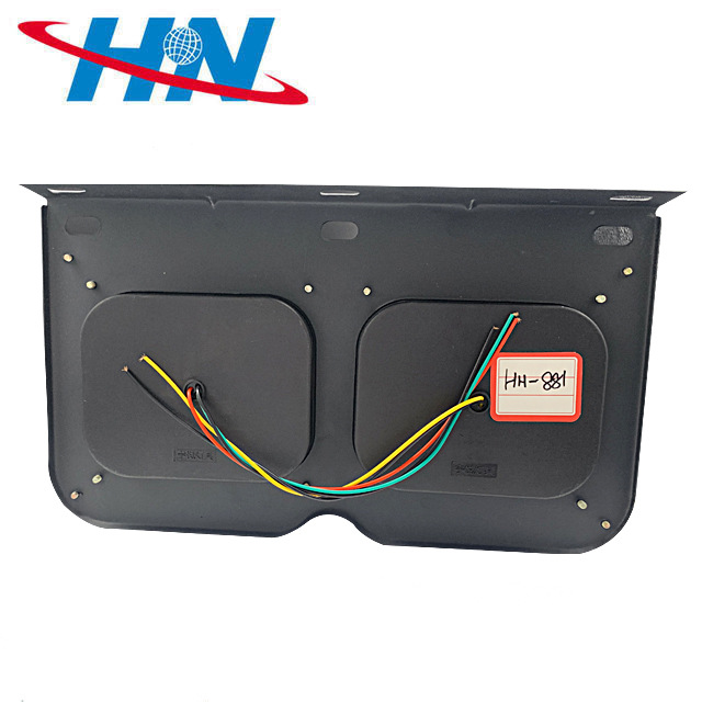 Conjunto de luz trasera LED 24V impermeable durable brillo luz trasera