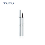 Натуральная тонкая подводка для глаз отечественного производства TUTU, не размазывается, водонепроницаемая, тонкая, жидкая подводка для глаз, ручка для начинающих женщин