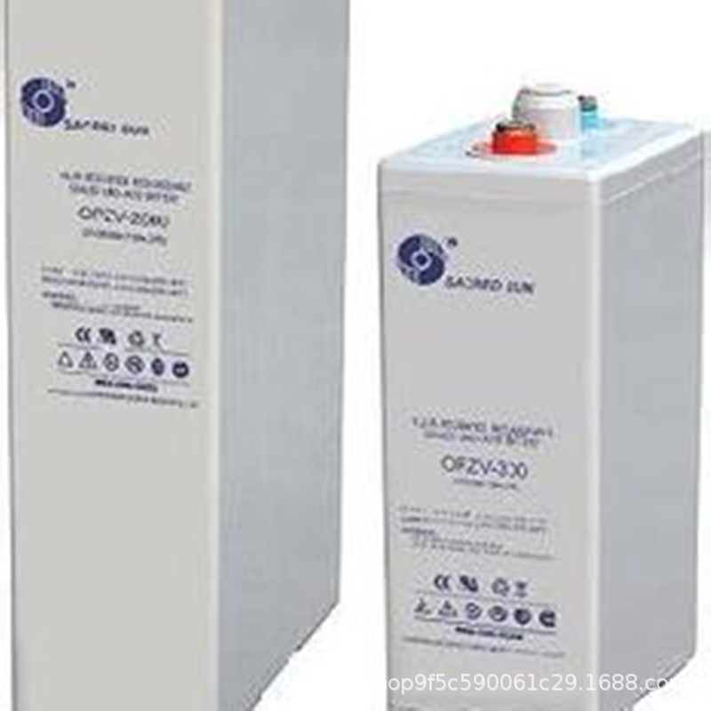 圣阳蓄电池2V1000AH管式胶体OPZV1000直流屏 太阳能管式系列含运