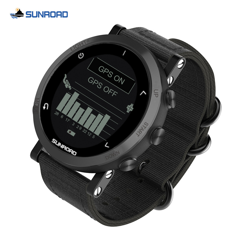 Songlu Gps Heart Rate Outdoor Sports Watch Running Mountaineering Altitude Iron Three Swimming Waterproof Men's Hiking