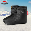 Naturehike customer men and women Goose Cashmere socks Shoe cover waterproof indoor winter keep warm Down Foot sleeve