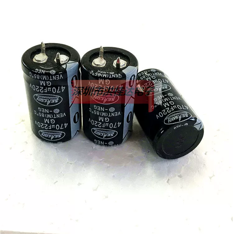 Новый SEACON электролитический конденсатор 220V470μF 22x35 GM 85 470μF220V источник питания