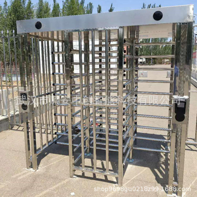 工厂直销工地实名制304不锈钢全高转闸人脸识别闸机人行通道闸