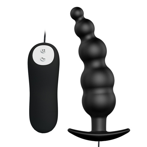 Baile Patila Vibrating Back Court 12 Frequency Vibrating Waterproof Silicone Adult Products 40039