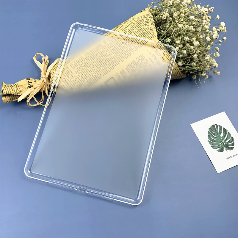 iP 10.2/10.5 Universal Frosted TPU Tablet PC White and Black Protective Cover Material Spot Supply