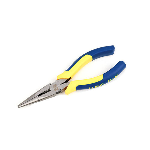Manufacturer wholesale 6 inch needle nose pliers, rubber handle American wire pliers, 8 inch sharp tip pliers, electrician pliers