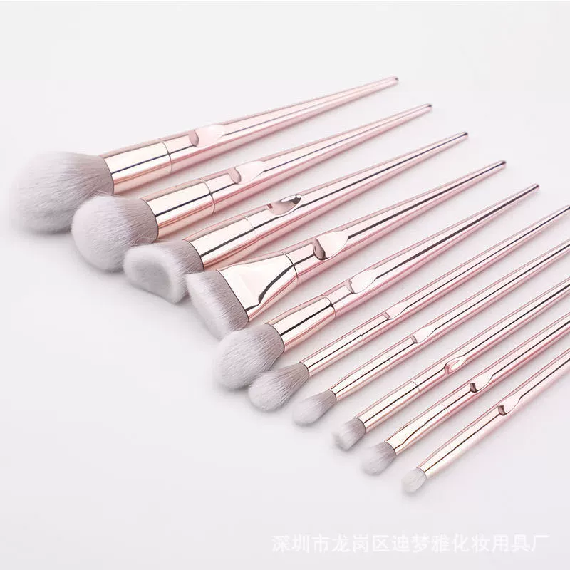 Фуксиновая кисть, сумка для кистей макияжа, новая коллекция, 10 штук
