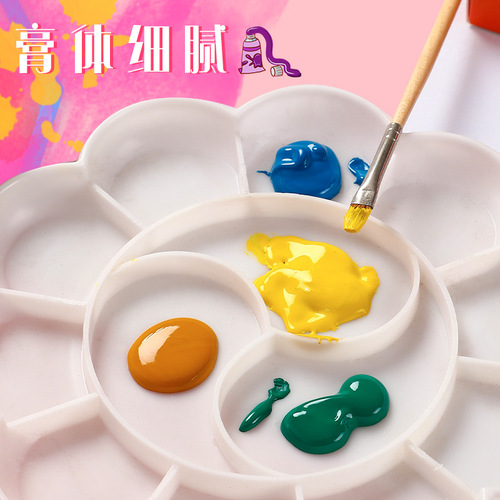 Kaba bear watercolor gouache paint set for beginners 24 colors 12 colors for primary school students non-toxic and washable