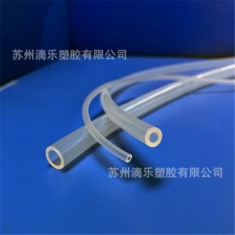 源头工厂直销透明无菌6*10MM硅胶管，产品符合USP Class VI要求