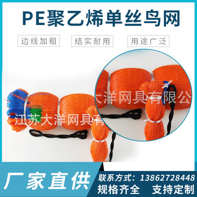 廠家生産 全新料pe防鳥網 環保合股線防鳥網 單絲鳥網 可定制