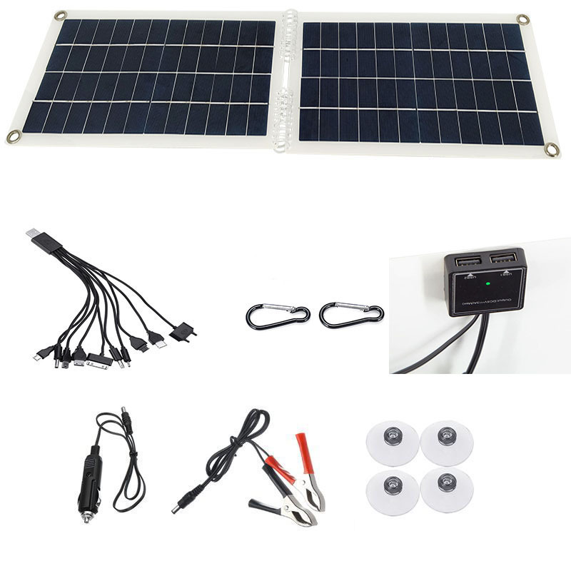 Controller solar-powered charging