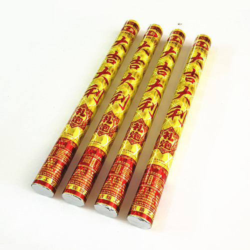 Manufacturer wholesales hand-held salutes, wedding opening ceremony flowers, celebration fireworks tubes, hand-twisted spray tubes, fireworks cannons