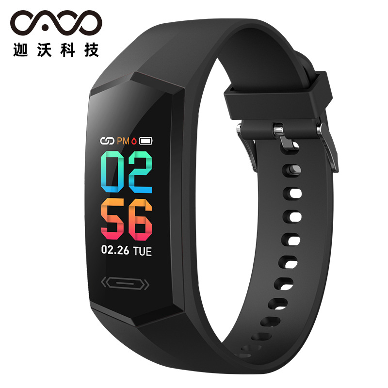 支持SDK微信小程序对接智能手环精准血氧心率体温监测IP68防水
