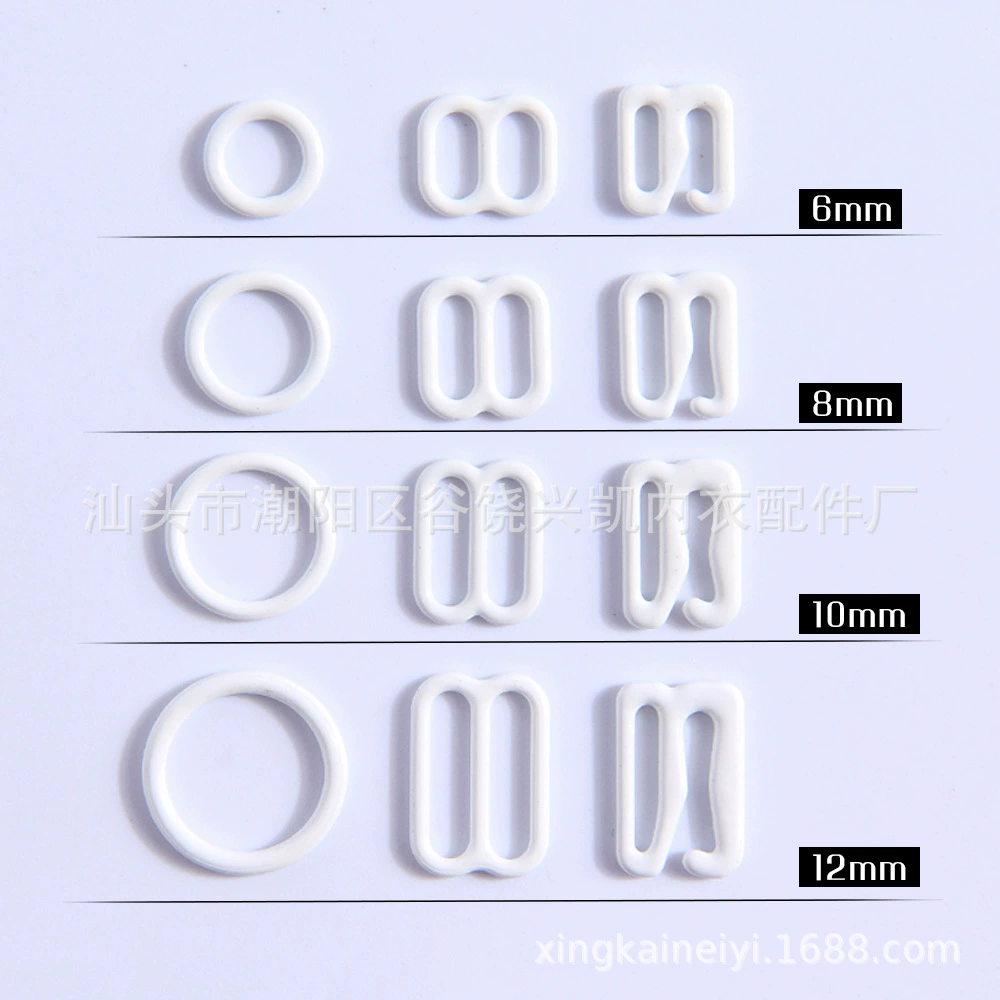 Немагнитный пластик 089 Пряжка над иглой Пряжка для нижнего белья плечевой ремень противоскользящее кольцо одежда Купальники нейлоновая Пряжка из пластикового сплава