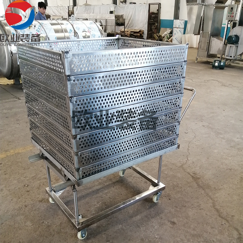 不锈钢杀菌锅盘子 可定制 大型小型都可以 高温灭菌釜小推车盘子