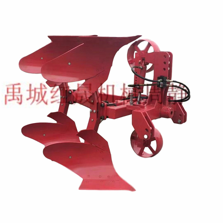 出口液压翻转犁 农用耕整地铧式犁 液压翻转犁工作视频-阿里巴巴