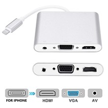 8p to VGA HDMI AV  4合一