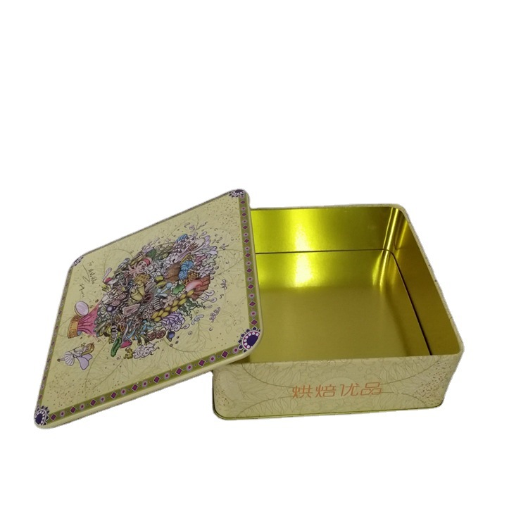 Caja de Hojalata para Polvo Nutricional y Alimentos