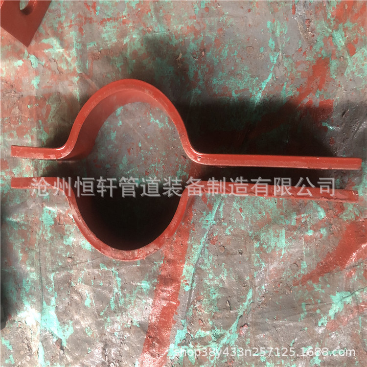 生产A8三螺栓管夹 A8-2三螺栓管夹 化工标准A8-2三螺栓管夹图集