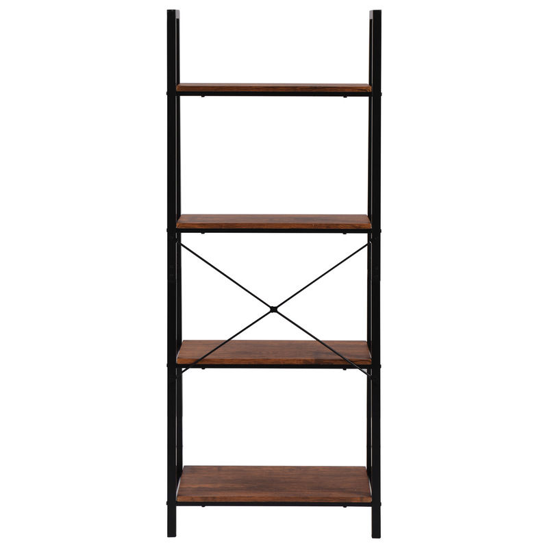 British shelf vintage ladder shelf metal frame bookshelf storage shelf Amazon ebay overseas warehouse one-piece delivery