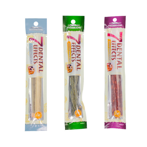 Weiji 7-effect dog molar bone tooth cleaner 15g (three flavors) molar stick pet snack dog chews