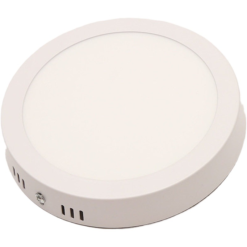 Simple incrustado blanco cálido ultra-Delgado panel de luz 12W18Wled downlight de techo de montaje abierto fundición de aluminio de ventas directas de la fábrica
