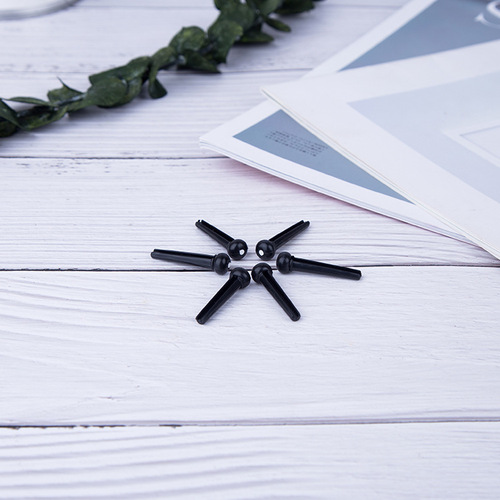 Folk ukulele guitar string pins, solid string cone, string post, piano cone, tail pin, Solid string cone